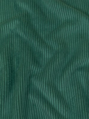 Plush Ribbed Velvet – Peacock – British Imported Plush Ribbed Velvet – Peacock – British Imported