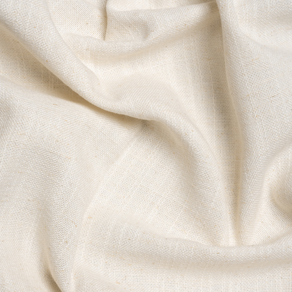 Linen, Viscose and Polyester Woven – Oyster – British Imported Linen, Viscose and Polyester Woven – Oyster – British Imported
