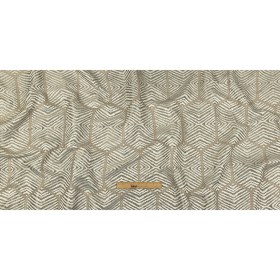 British Imported Champagne Geometric Chevron Recycled Polyester Jacquard British Imported Champagne Geometric Chevron Recycled Polyester Jacquard
