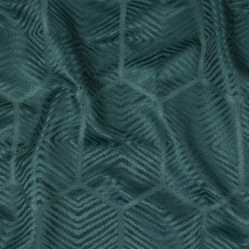 British Imported Peacock Geometric Chevron Recycled Polyester Jacquard British Imported Peacock Geometric Chevron Recycled Polyester Jacquard