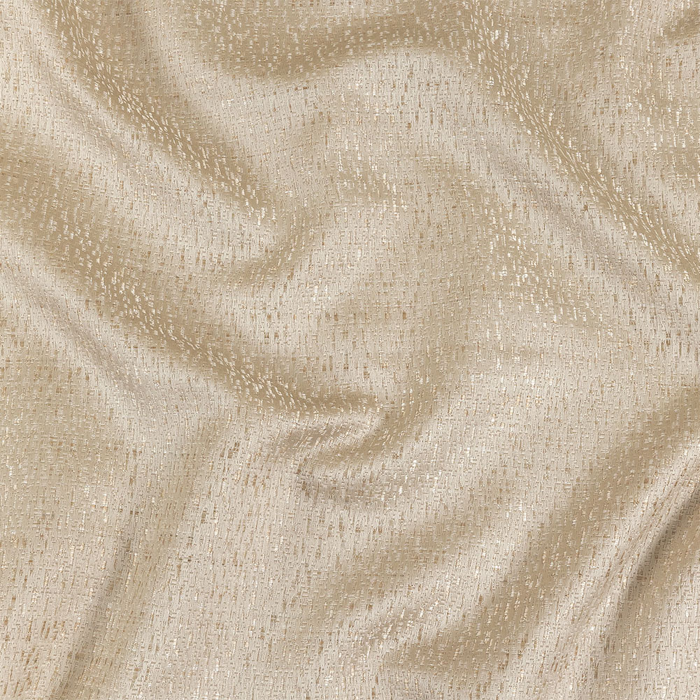 Metallic Drapery Jacquard – Oyster Digital Spots – British Imported Metallic Drapery Jacquard – Oyster Digital Spots – British Imported