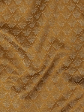Metallic Drapery Jacquard – Bronze Digital Spots – British Imported Metallic Drapery Jacquard – Bronze Digital Spots – British Imported