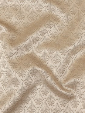 Metallic Drapery Jacquard – Nougat Digital Spots – British Imported Metallic Drapery Jacquard – Nougat Digital Spots – British Imported