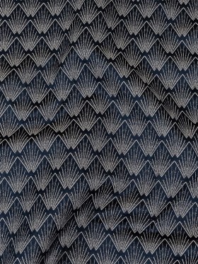 Metallic Drapery Jacquard – Sapphire Digital Spots – British Imported Metallic Drapery Jacquard – Sapphire Digital Spots – British Imported