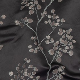 Drapery Jacquard – Ink Prairie Willow Trails – British Imported Drapery Jacquard – Ink Prairie Willow Trails – British Imported