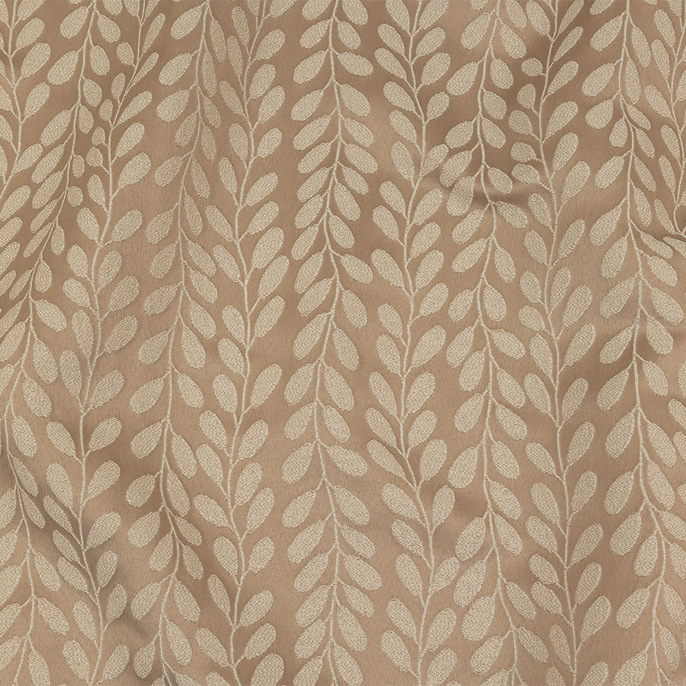 Polyester Jacquard – Linen Cascading Vines – British Imported Polyester Jacquard – Linen Cascading Vines – British Imported