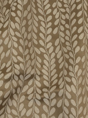 Polyester Jacquard – Olive Cascading Vines – British Imported Polyester Jacquard – Olive Cascading Vines – British Imported