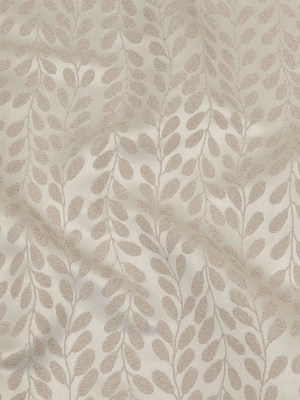 Polyester Jacquard – Oyster Cascading Vines – British Imported Polyester Jacquard – Oyster Cascading Vines – British Imported