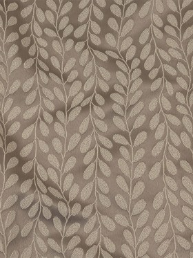Polyester Jacquard – Pewter Cascading Vines – British Imported Polyester Jacquard – Pewter Cascading Vines – British Imported