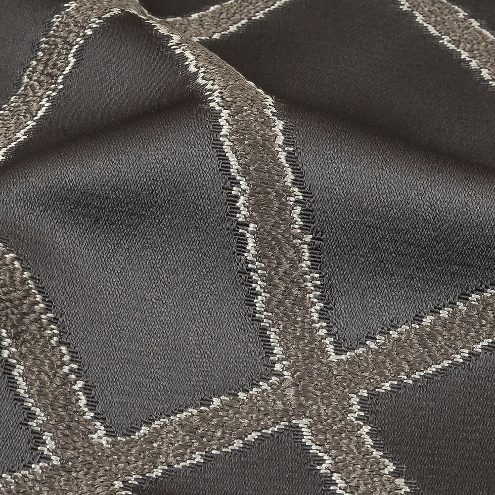 Drapery Jacquard – Ink Abstract Shapes – British Imported Drapery Jacquard – Ink Abstract Shapes – British Imported
