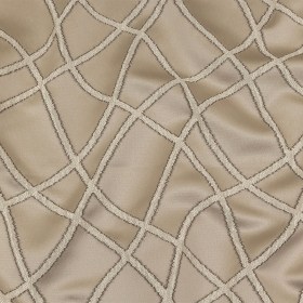 Drapery Jacquard – Oyster Abstract Shapes – British Imported Drapery Jacquard – Oyster Abstract Shapes – British Imported