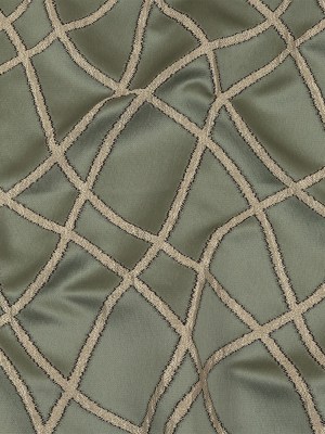 Drapery Jacquard – Sage Abstract Shapes – British Imported Drapery Jacquard – Sage Abstract Shapes – British Imported