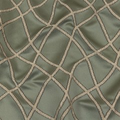 Drapery Jacquard – Sage Abstract Shapes – British Imported Drapery Jacquard – Sage Abstract Shapes – British Imported