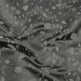 Metallic Satin-Faced Drapery Jacquard – Slate Pebbles – British Imported Metallic Satin-Faced Drapery Jacquard – Slate Pebbles – British Imported
