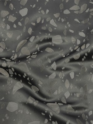 Metallic Satin-Faced Drapery Jacquard – Slate Pebbles – British Imported Metallic Satin-Faced Drapery Jacquard – Slate Pebbles – British Imported