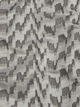 Drapery Jacquard – Aluminium Abstract Clouds – British Imported Drapery Jacquard – Aluminium Abstract Clouds – British Imported