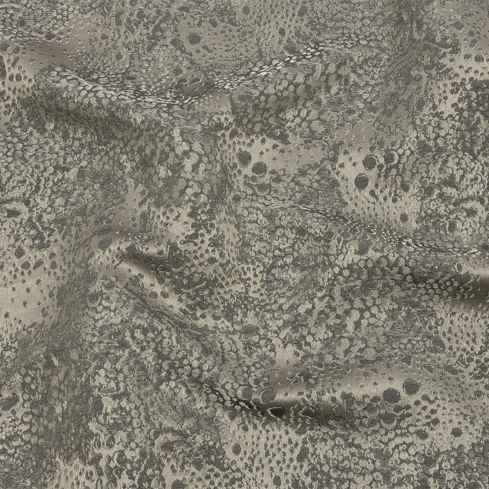 Metallic Drapery Jacquard – Fossil Pebbly Spots – British Imported Metallic Drapery Jacquard – Fossil Pebbly Spots – British Imported
