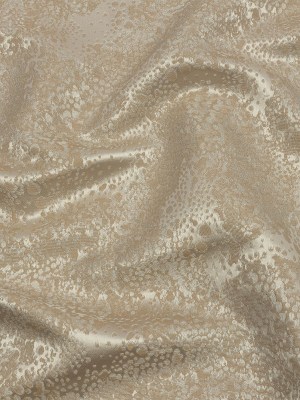 Metallic Drapery Jacquard – Sandstone Pebbly Spots – British Imported Metallic Drapery Jacquard – Sandstone Pebbly Spots – British Imported