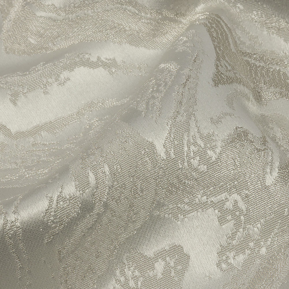 Metallic Drapery Jacquard – Glacier Metamorphic Swirls – British Imported Metallic Drapery Jacquard – Glacier Metamorphic Swirls – British Imported