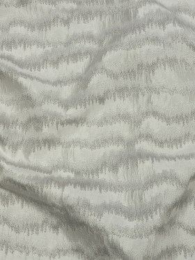 Drapery Jacquard – Platinum Abstract Stripes – British Imported Drapery Jacquard – Platinum Abstract Stripes – British Imported