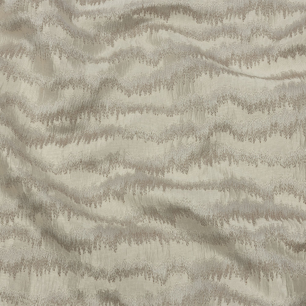 Drapery Jacquard – Sandstone Abstract Stripes – British Imported Drapery Jacquard – Sandstone Abstract Stripes – British Imported