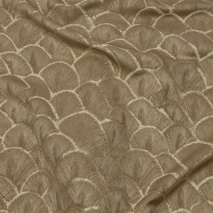 Drapery Jacquard – Fawn Fan Scales – British Imported Drapery Jacquard – Fawn Fan Scales – British Imported