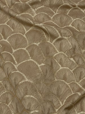 Drapery Jacquard – Fawn Fan Scales – British Imported Drapery Jacquard – Fawn Fan Scales – British Imported