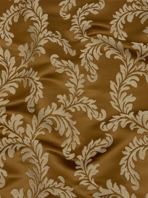 Drapery Jacquard – Bronze Elegant Ferns – British Imported Drapery Jacquard – Bronze Elegant Ferns – British Imported