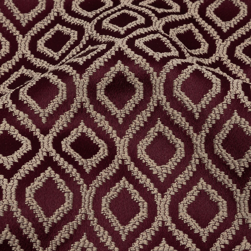 Drapery Jacquard – Berry Simple Ogees – British Imported Drapery Jacquard – Berry Simple Ogees – British Imported