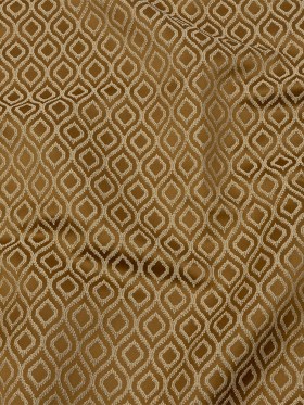 Drapery Jacquard – Bronze Simple Ogees – British Imported Drapery Jacquard – Bronze Simple Ogees – British Imported