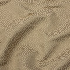 Drapery Jacquard – Champagne Simple Ogees – British Imported Drapery Jacquard – Champagne Simple Ogees – British Imported