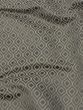 Drapery Jacquard – Graphite Simple Ogees – British Imported Drapery Jacquard – Graphite Simple Ogees – British Imported
