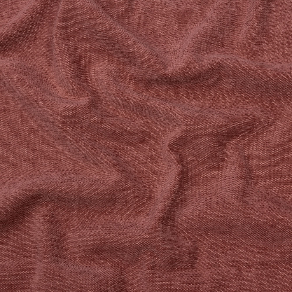 Polyester Upholstery Chenille – Rouge – British Imported Polyester Upholstery Chenille – Rouge – British Imported