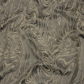 Cotton and Recycled Polyester Drapery Jacquard – Mole Marbled Lines – British Imported Cotton and Recycled Polyester Drapery Jacquard – Mole Marbled Lines – British Imported