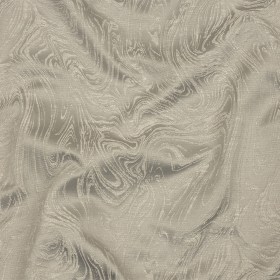 Cotton and Recycled Polyester Drapery Jacquard – Silver Marbled Lines – British Imported Cotton and Recycled Polyester Drapery Jacquard – Silver Marbled Lines – British Imported