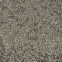 Cotton and Recycled Polyester Drapery Jacquard – Graphite Bark-Like Abstract – British Imported Cotton and Recycled Polyester Drapery Jacquard – Graphite Bark-Like Abstract – British Imported