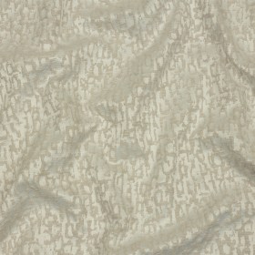 Cotton and Recycled Polyester Drapery Jacquard – Ivory Bark-Like Abstract – British Imported Cotton and Recycled Polyester Drapery Jacquard – Ivory Bark-Like Abstract – British Imported