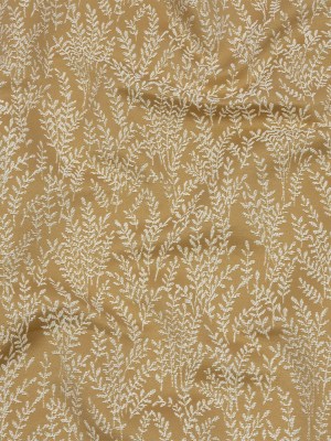 Drapery Jacquard – Gold Little Leaves – British Imported Drapery Jacquard – Gold Little Leaves – British Imported