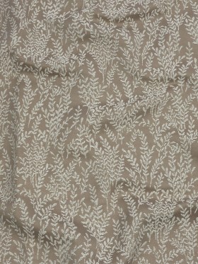 Drapery Jacquard – Putty Little Leaves – British Imported Drapery Jacquard – Putty Little Leaves – British Imported
