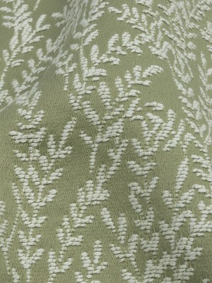 Drapery Jacquard – Sage Little Leaves – British Imported Drapery Jacquard – Sage Little Leaves – British Imported