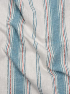 Cotton and Recycled Polyester Woven – Denim Tactile Stripes – British Imported Cotton and Recycled Polyester Woven – Denim Tactile Stripes – British Imported