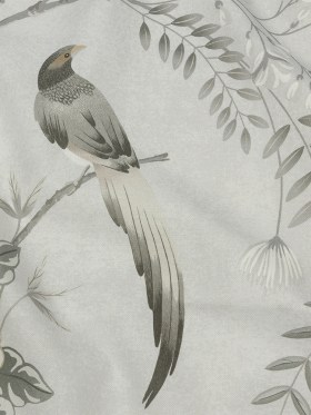 Cotton Canvas Print – Dove Birds in the Garden – British Imported Cotton Canvas Print – Dove Birds in the Garden – British Imported