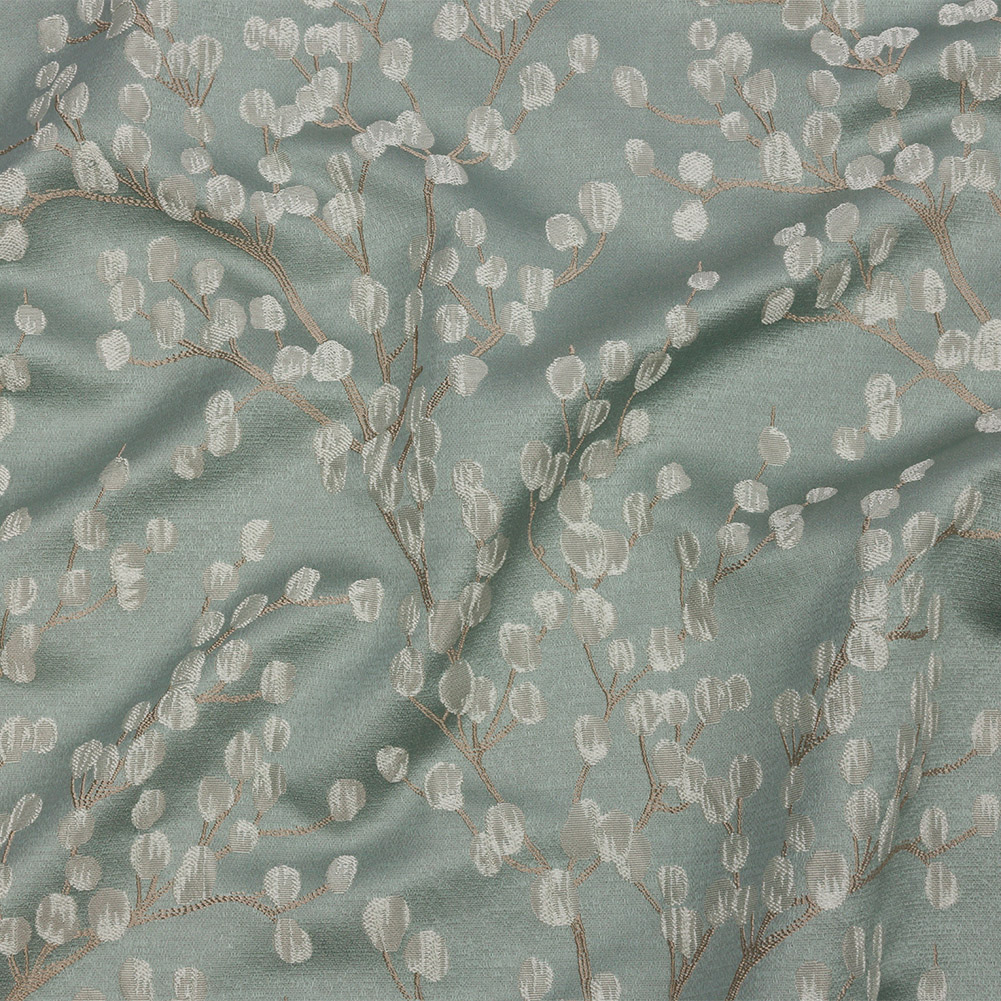 Drapery Jacquard – Mineral Prairie Willow – British Imported Drapery Jacquard – Mineral Prairie Willow – British Imported