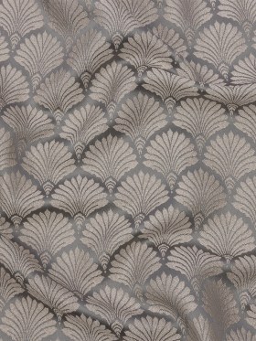 Drapery Jacquard – Shadow Palm Fans – British Imported Drapery Jacquard – Shadow Palm Fans – British Imported