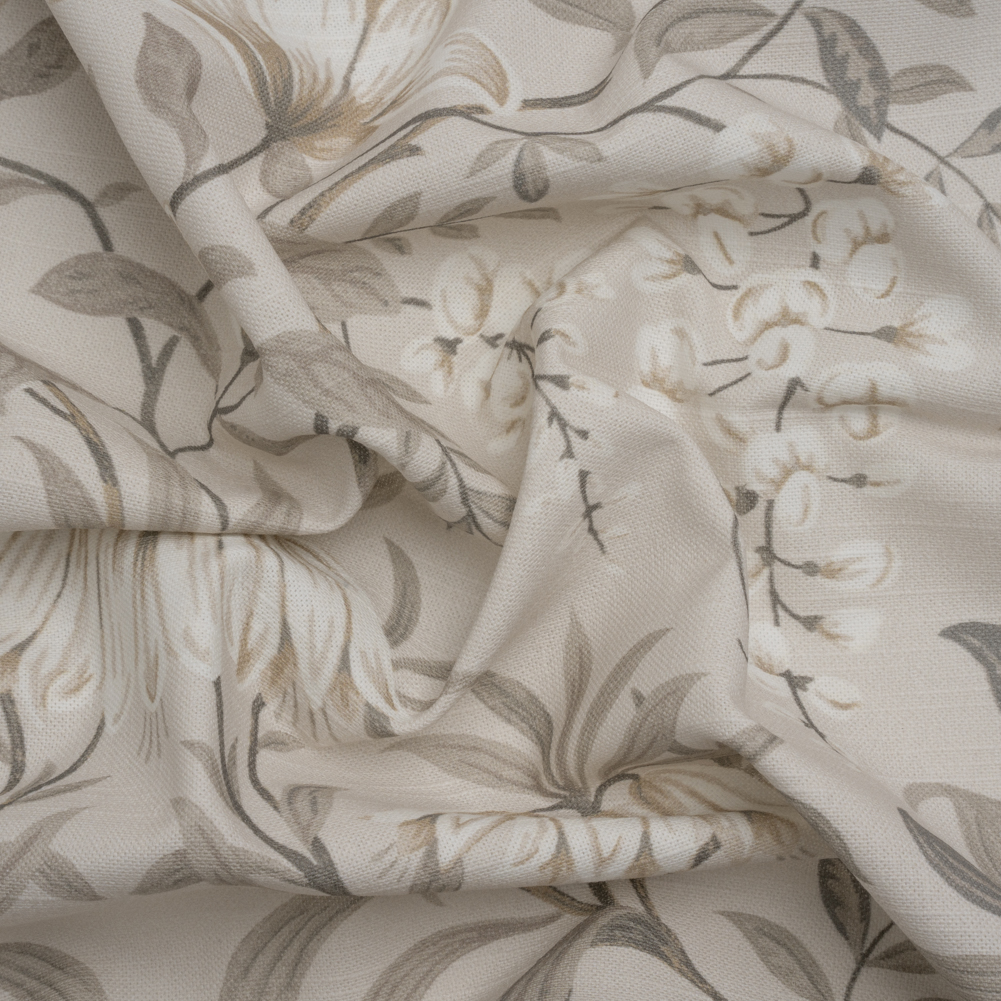 Cotton Canvas Print – Natural Garden Growth – British Imported Cotton Canvas Print – Natural Garden Growth – British Imported