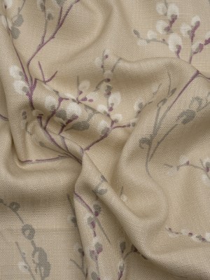 Linen and Rayon Drapery Woven – Natural Prairie Willow – British Imported Linen and Rayon Drapery Woven – Natural Prairie Willow – British Imported