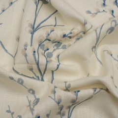 Linen and Rayon Drapery Woven – Off White Prairie Willow – British Imported Linen and Rayon Drapery Woven – Off White Prairie Willow – British Imported