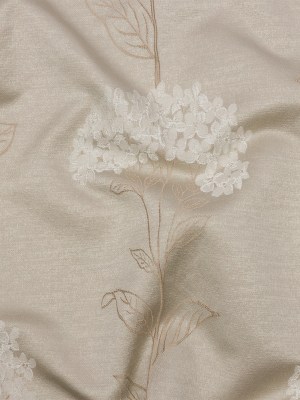 Drapery Jacquard – Sesame Hydrangea Stems – British Imported Drapery Jacquard – Sesame Hydrangea Stems – British Imported