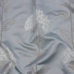 Drapery Jacquard – Wedgewood Hydrangea Stems – British Imported Drapery Jacquard – Wedgewood Hydrangea Stems – British Imported