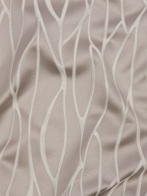 Satin-Faced Drapery Jacquard – Dove Rippling Lines – British Imported Satin-Faced Drapery Jacquard – Dove Rippling Lines – British Imported